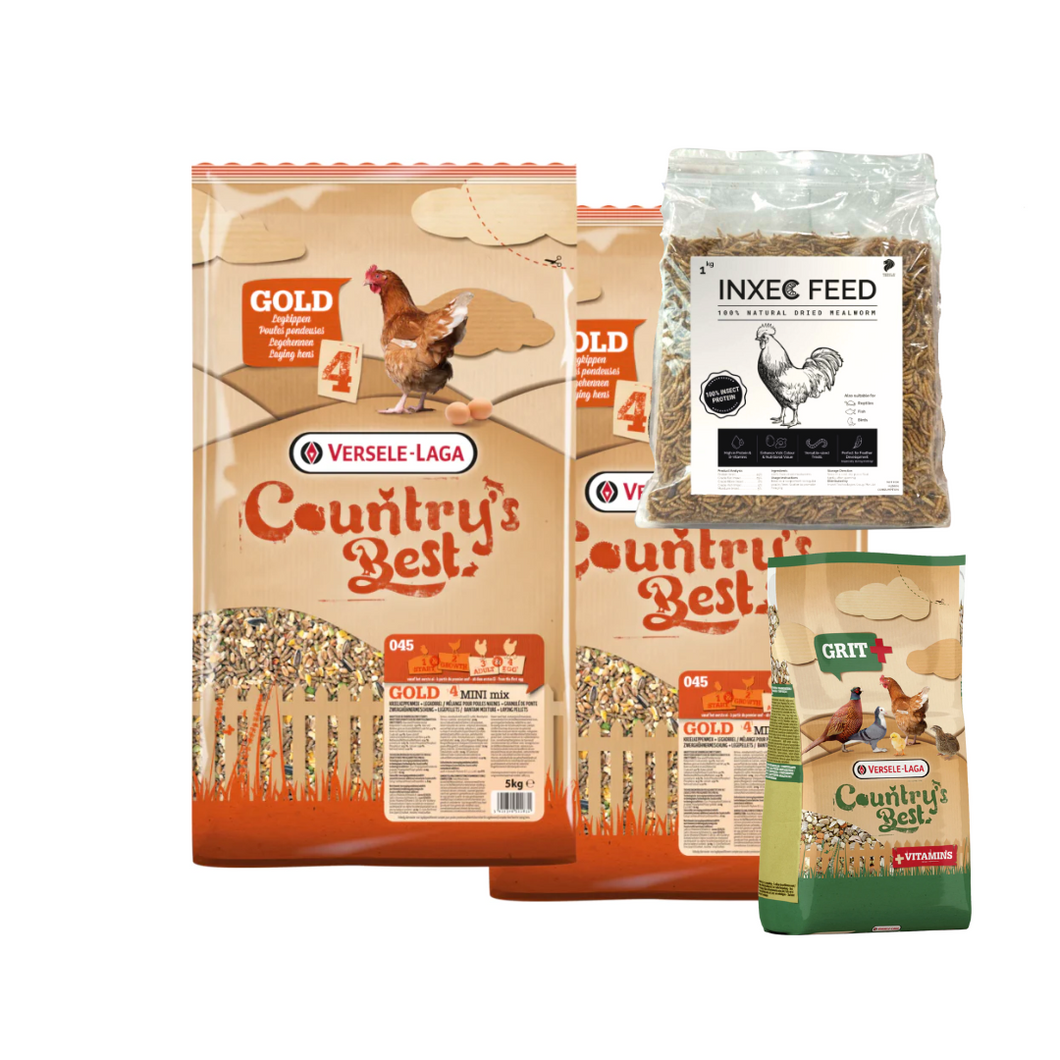 Versele-Laga Small Flock Bundle (With Mealworms!)(With Grit)