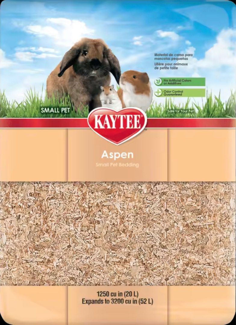 Kaytee Aspen Wood Bedding (52L)