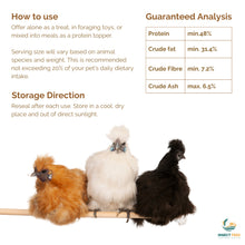 Load image into Gallery viewer, Dried Black Soldier Fly Larvae (1.5KG to 6KG Options)
